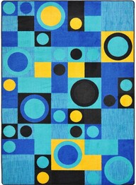 Joy Carpets Kid Essentials City Block Blue